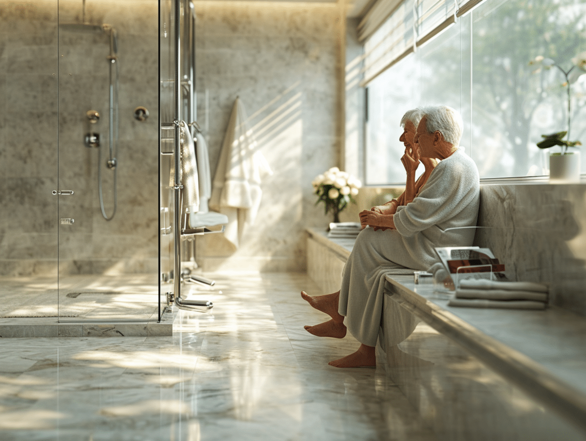 Aménagement salle de bain pour personne âgée : astuces et aides